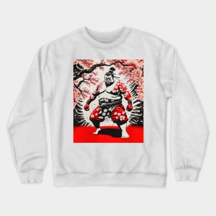 Graphic Sumo Wrestler - Eye Voodoo Crewneck Sweatshirt